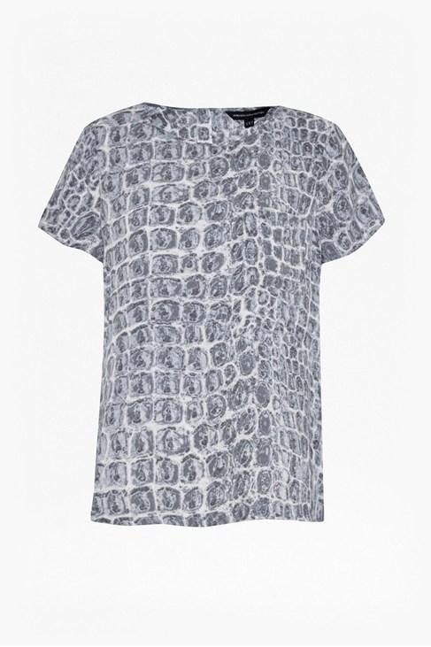 French Connection Ft Ali Gator S/s Pocket Top