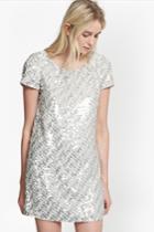 French Connection Snow Sequins Tunic Dress