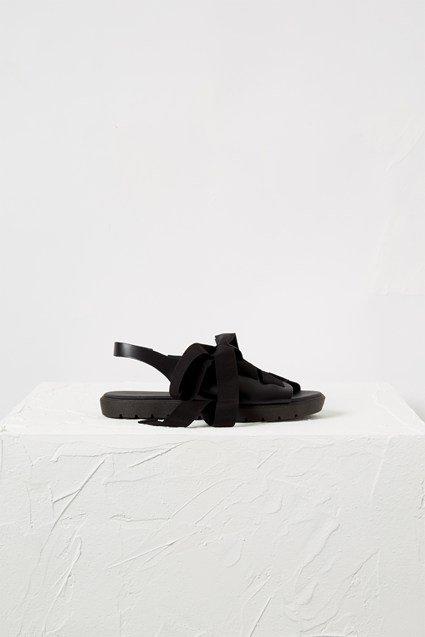 French Connection Hattie Lace Up Flatform Sandals