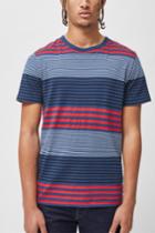 French Connection Dragged Stripe T-shirt