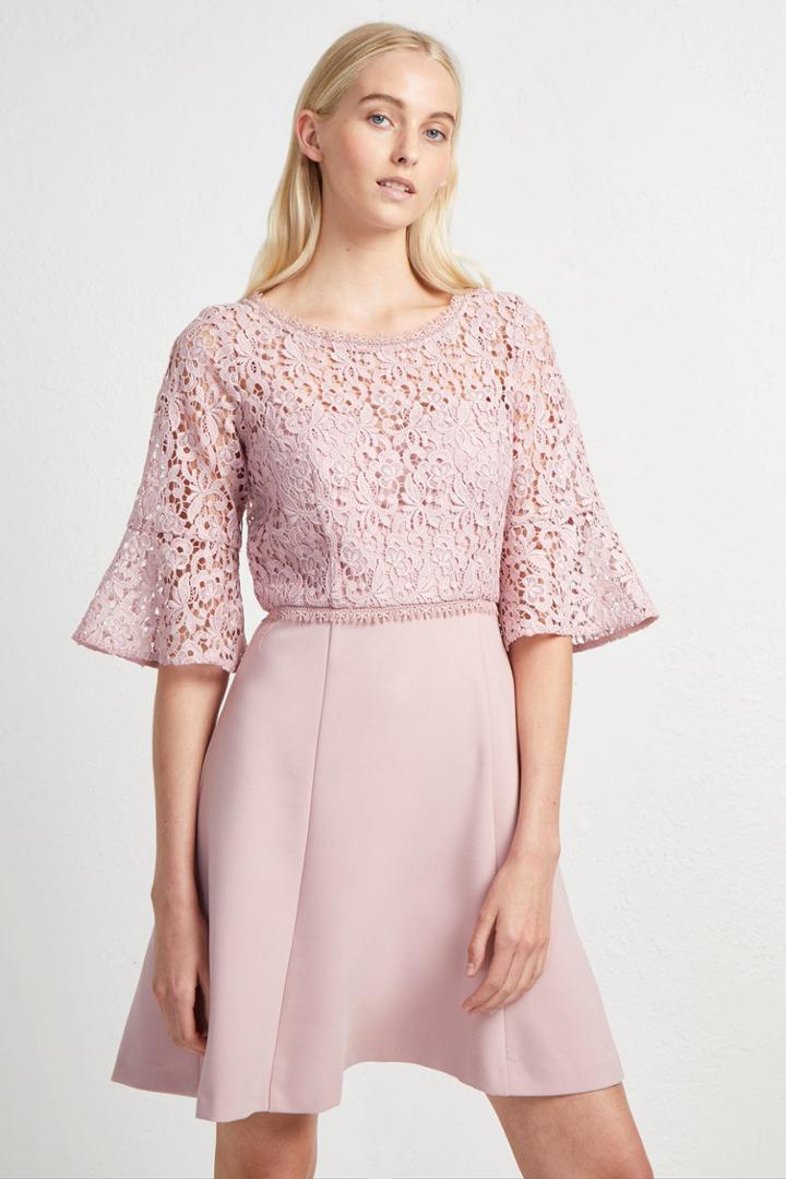 Fcus Whisper Ruth Lace Mix Dress