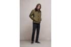 French Connection Bystander Nylon Faux Fur Collar Jacket
