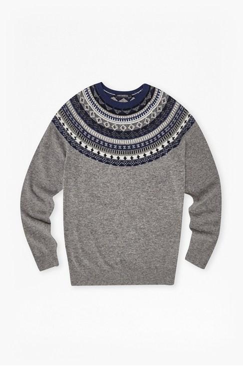 French Connection Winter Fair Isle Novelty Jumper