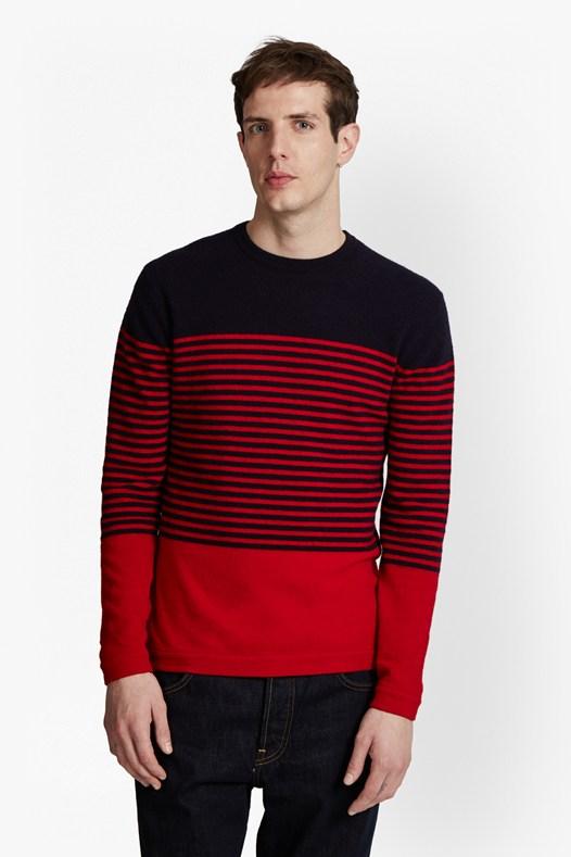 French Connection Turner Stripe Knit Sweater