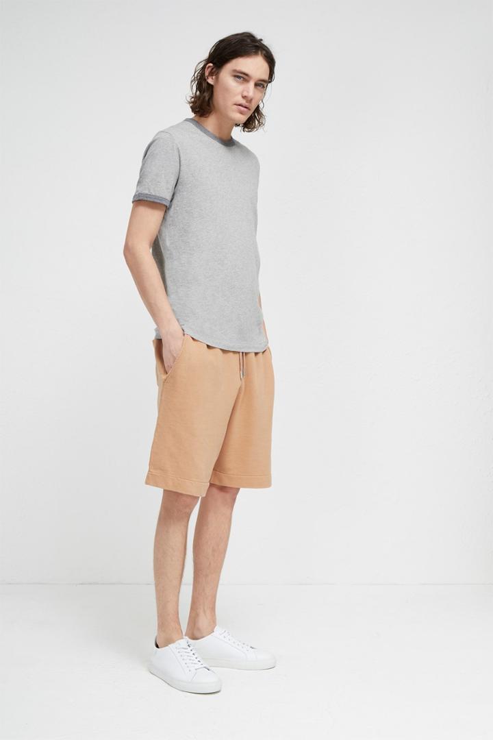French Connenction Acid Wash Sweat Shorts