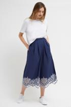 French Connenction Briza Broderie Anglaise Culottes