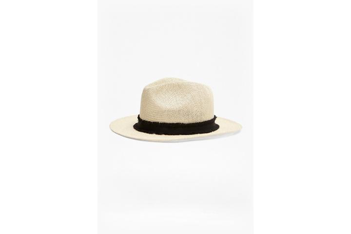 French Connection Riley Raffia Hat