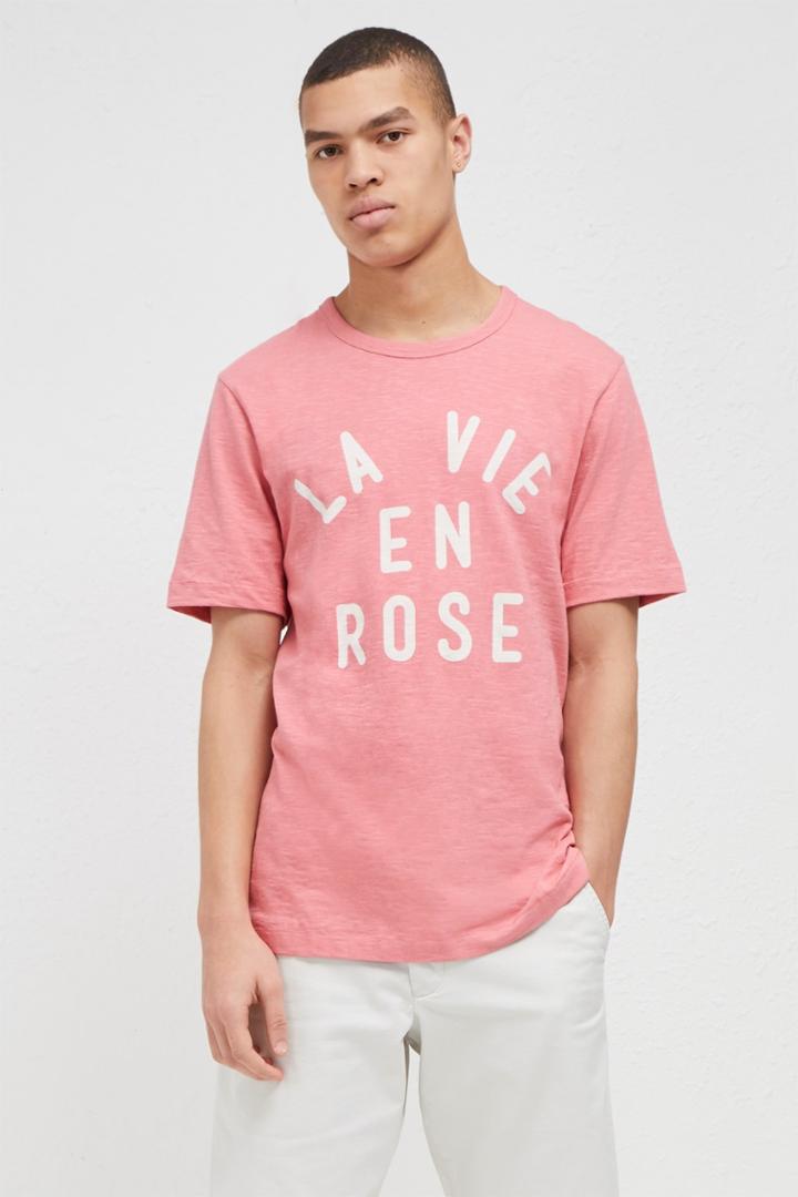 French Connenction La Vie En Rose T-shirt