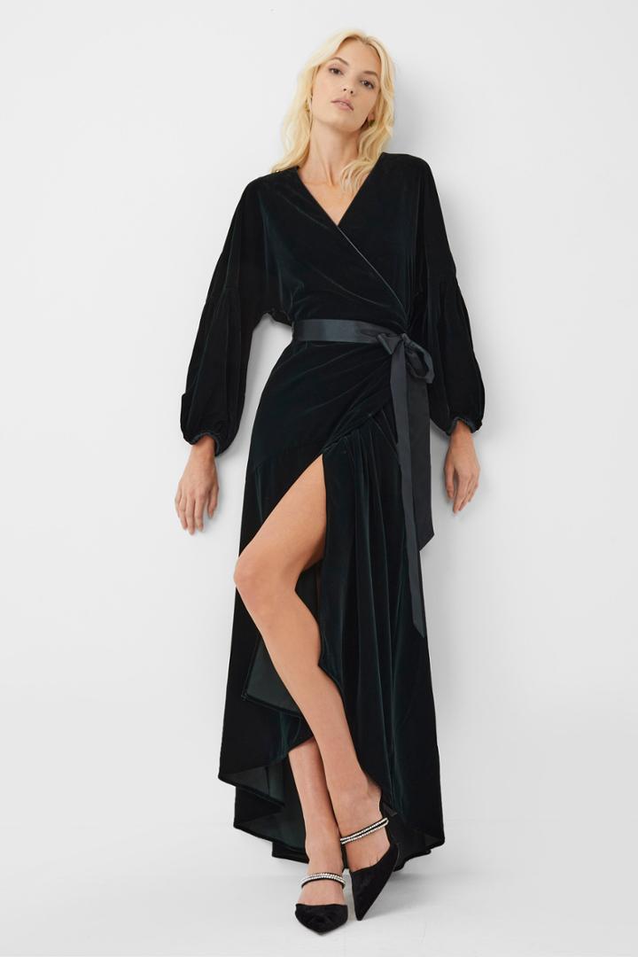 French Connection Ilavia Velvet Dress