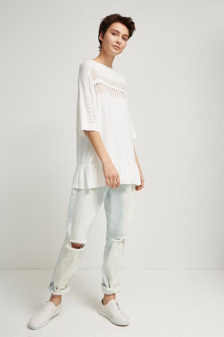 French Connenction Laila Ladder Knit Jumper