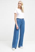 French Connenction Shelby Denim Wide Leg Jeans