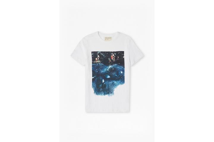 French Connection Dead Calm Graphic Print T-shirt