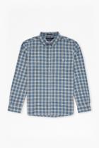 French Connection Tartan Peached Regular Fit Shirt