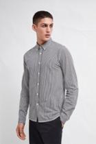 French Connenction Micro Stripe Jersey Shirt