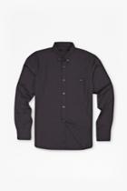 French Connection Solid Oxford Shirt
