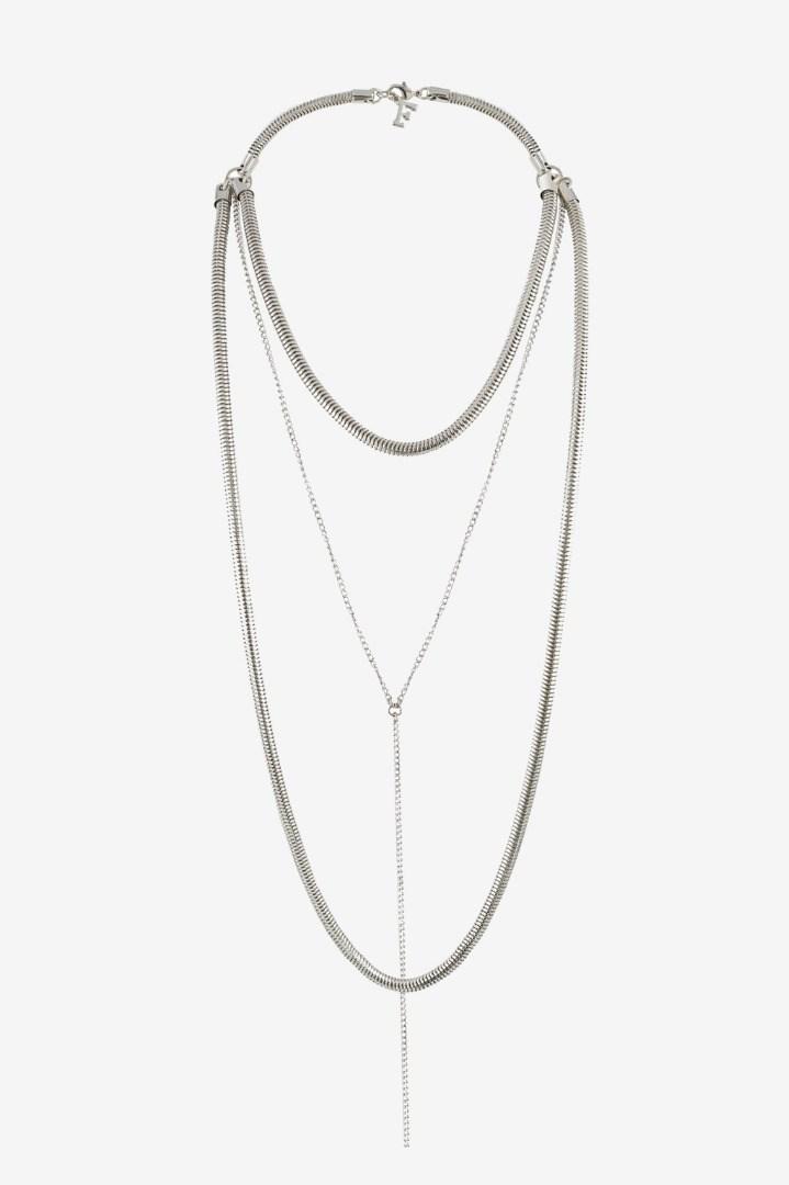 French Connection Layered Chain Necklace