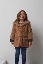French Connection Faux Sherpa Coat