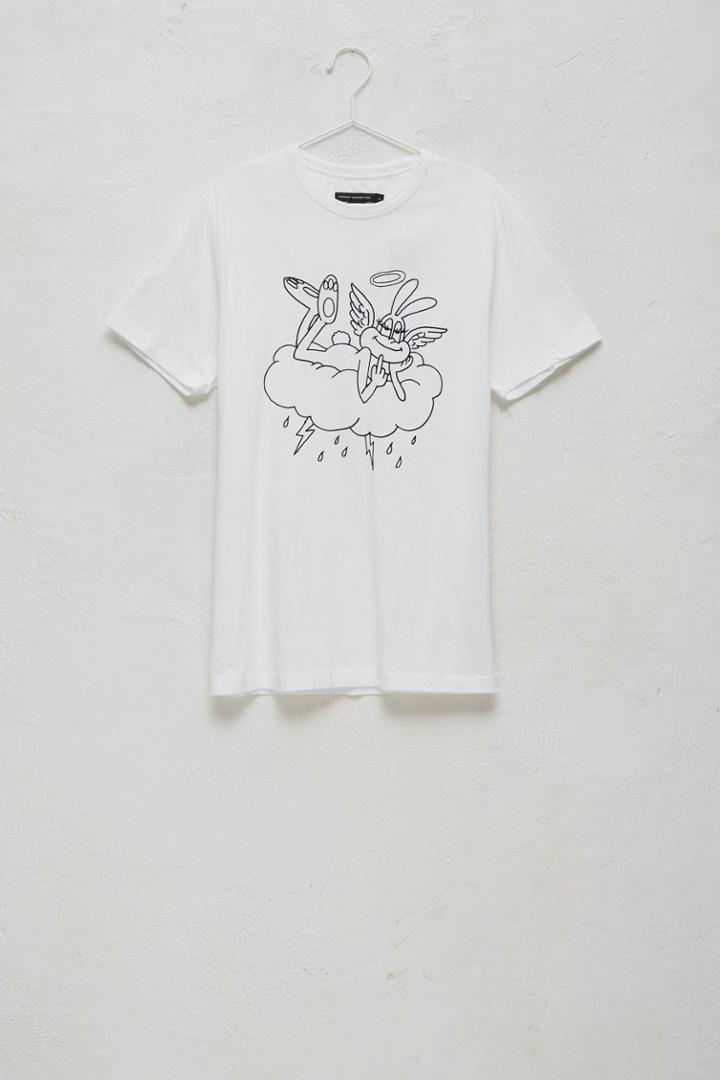 French Connenction Bunny Angel T-shirt