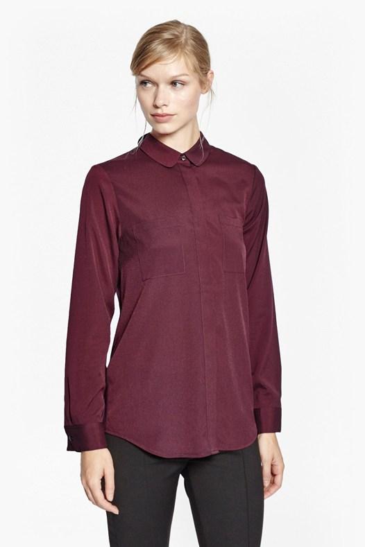 French Connection Polly Plains Pocket Shirt