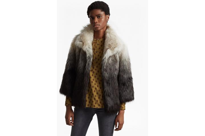 French Connection Johanna Faux Fur Jacket