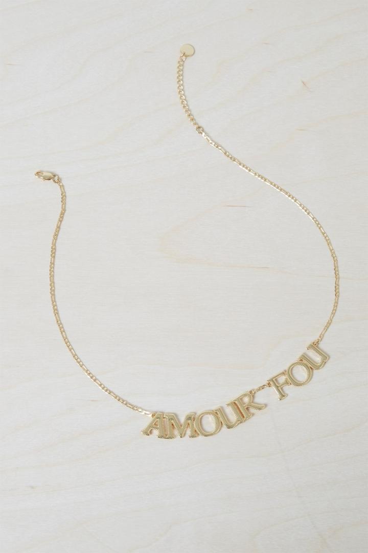 French Connenction Amour Fou Necklace