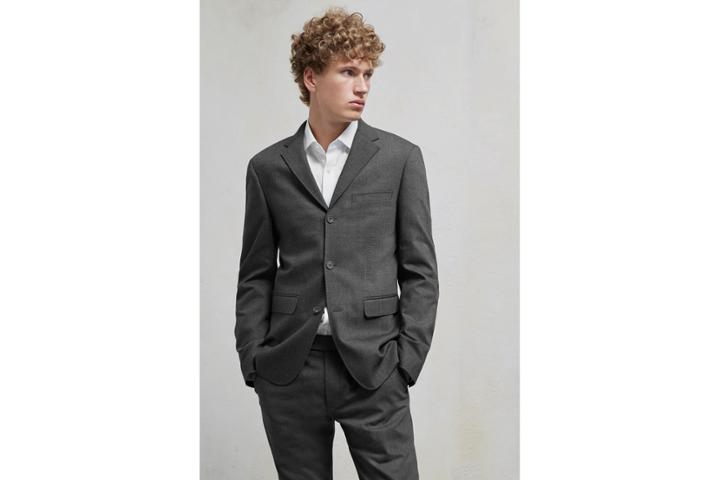 French Connection Stretch Flannel Suit Jacket