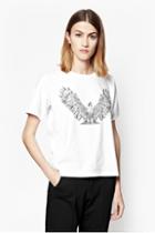 French Connection Fleck Fatale Eagle T-shirt