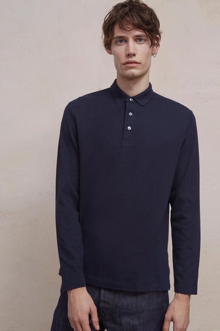 Fcus Parched Textured Pique Polo Shirt