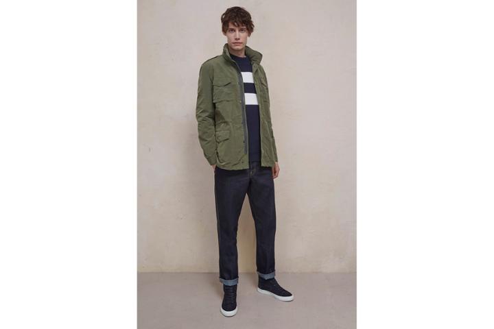 French Connection Wax Sanded Field Jacket