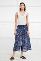 French Connection Savana Sheer Culottes