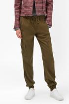 French Connection Military Tencel Tapered Trousers