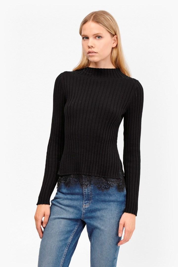 French Connection Nicola Knits Ribbed Jumper