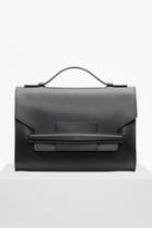 French Connection Vachetta Leather Cross Body Bag