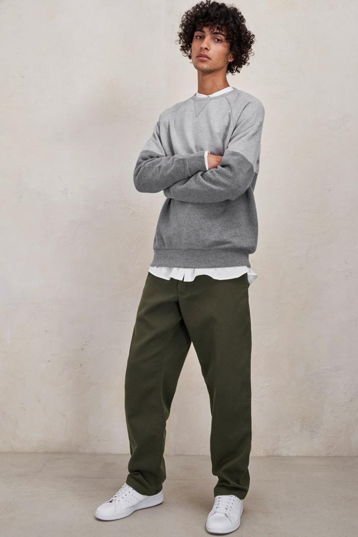 Fcus Multi Melange Crew Neck Sweatshirt