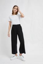 French Connenction Angeline Drape Wide Leg Trousers