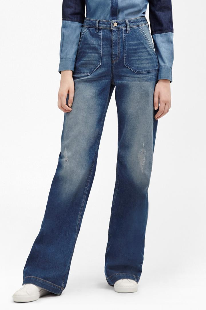 French Connection The Ash Wide Leg Jeans