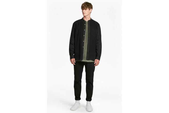 French Connection Oxford Corduroy Formal Shirt