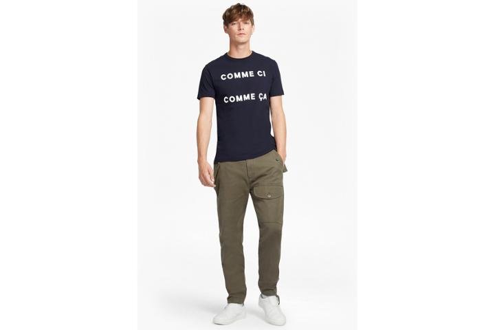 French Connection Compact Cotton Trousers
