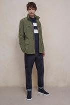 French Connenction Wax Sanded Field Jacket