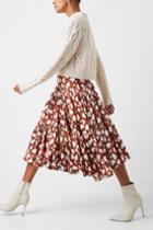 French Connection Aimee Tiered Midi Skirt