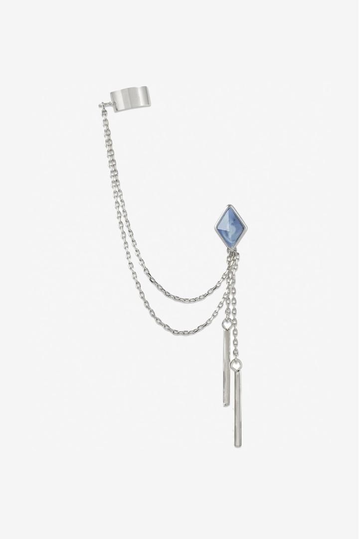 French Connection Earring-linear Drop Ear Cuff