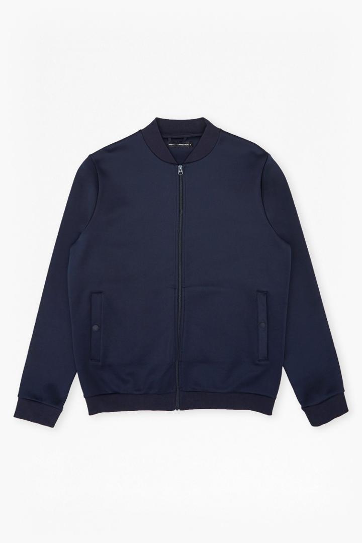 French Connection Outpoint Fc Zip Through Sweatshirt