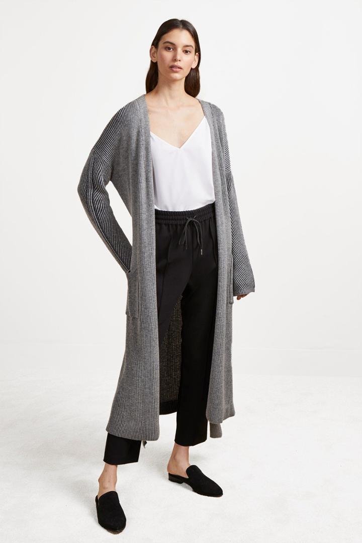 French Connenction Isabea Knit Long Cardigan