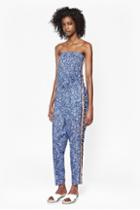 French Connection Bali Border Strapless Jumpsuit