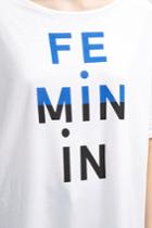 French Connenction Feminin Masculin T-shirt