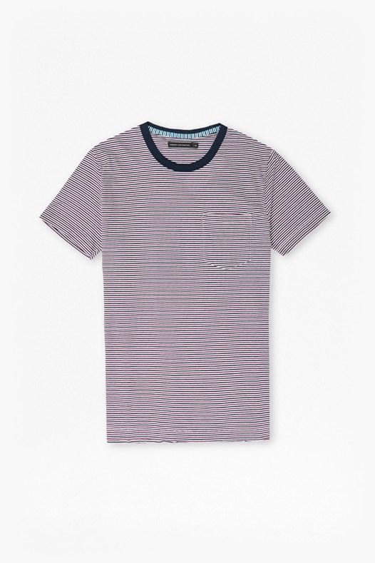 French Connection Mudstone Mini Stripe T-shirt