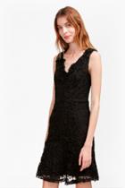 French Connection Bloomsbury Lace Peplum Hem Dress