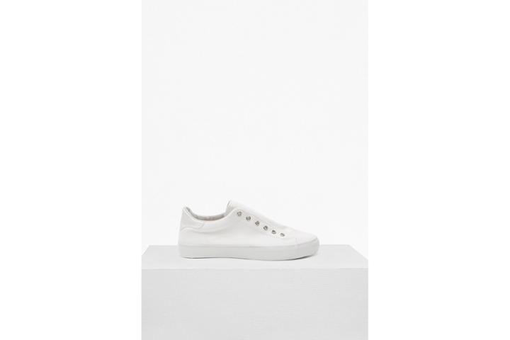 French Connection Alexa Canvas Eyelet Sneaker