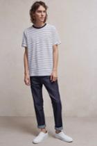 French Connenction Fine Stripe Jersey T-shirt