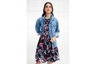 French Connection Linosa Voile Fit And Flare Dress